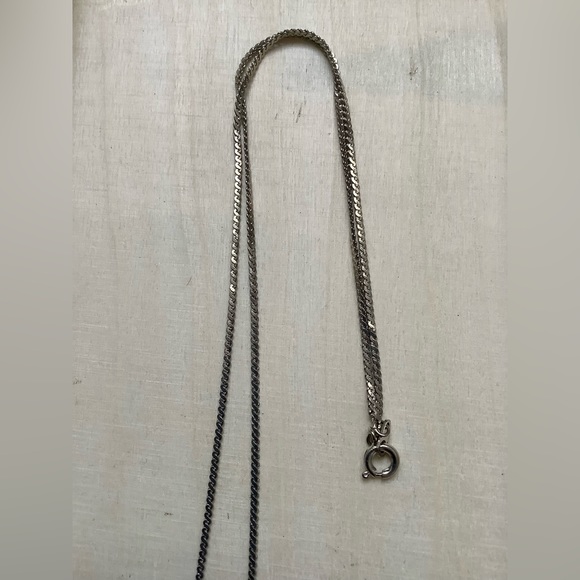 Vintage blue & white cameo pendant necklace - Picture 8 of 8